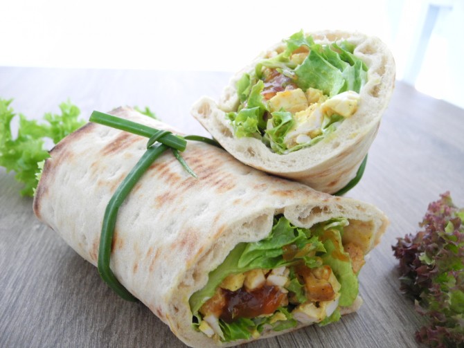 Wrap Chicken Madras
