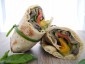 Wrap mit gegrilltem meditarranem Gemüse