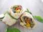 Wrap mit gegrilltem meditarranem Gemüse