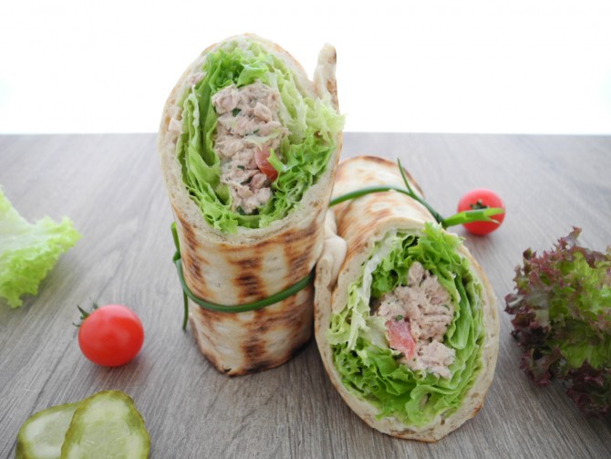 Wrap mit Thunfisch