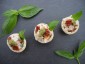 Tartelette Poulet-Pesto