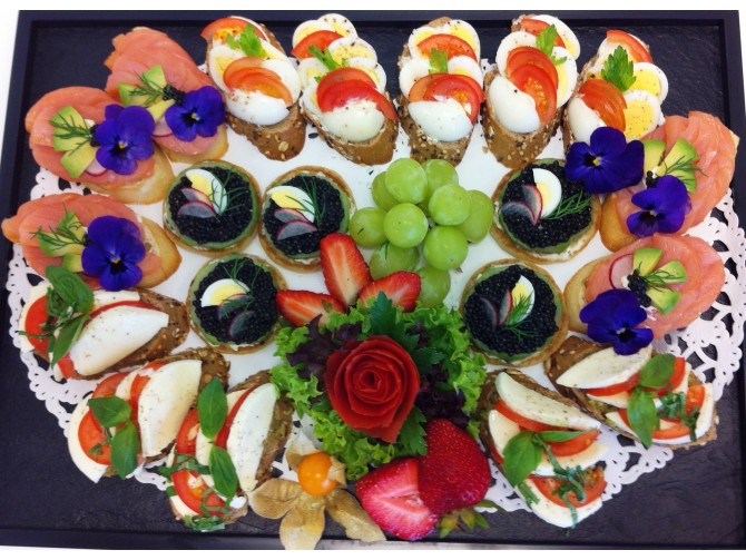 Platte Fingerfood de luxe