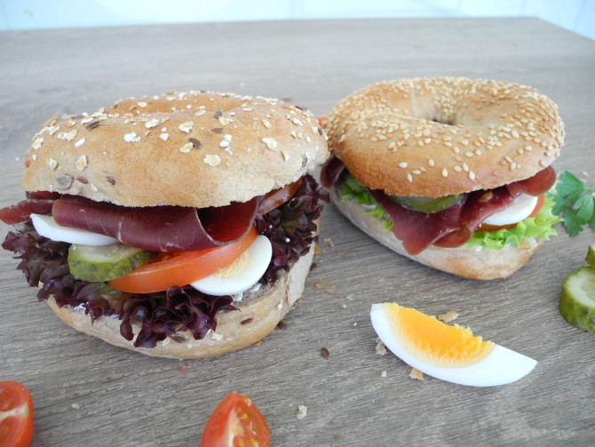 Bagel Bünderfleisch
