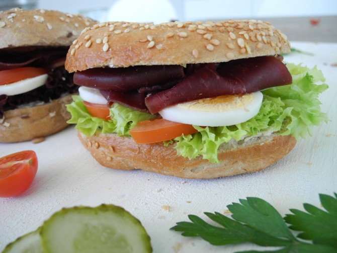 Bagel Bünderfleisch