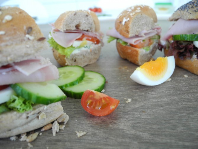 Bagel Kochschinken