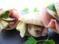 Mini Pita Kochschinken, Champignons und Artischocken