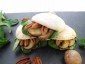 Mini Pita Pilze, Nüsse und Nüsslisalat