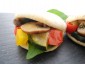 Mini Pita mediterranes grilliertes Gemüse