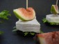 Mini Tower mit Ziegenkäse und frischer Feige