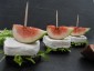 Mini Tower mit Ziegenkäse und frischer Feige