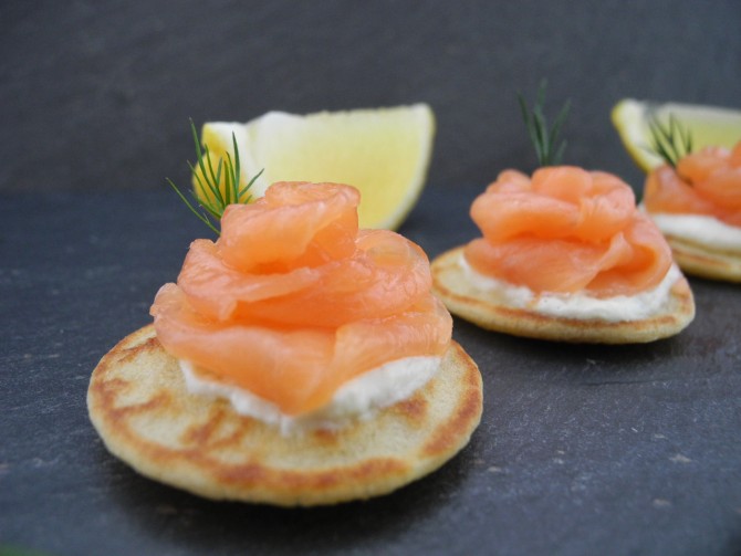 Blini Lachs
