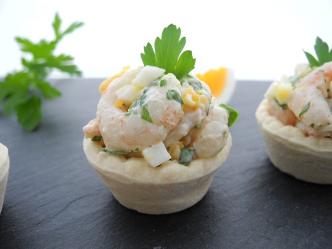 Tartelette Crevette
