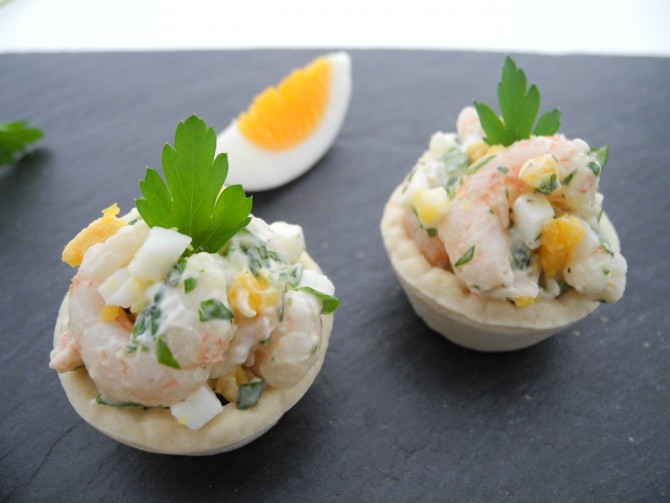 Tartelette Crevette