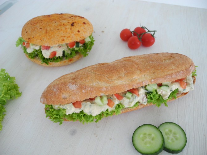 Sandwich Hummus Interpares