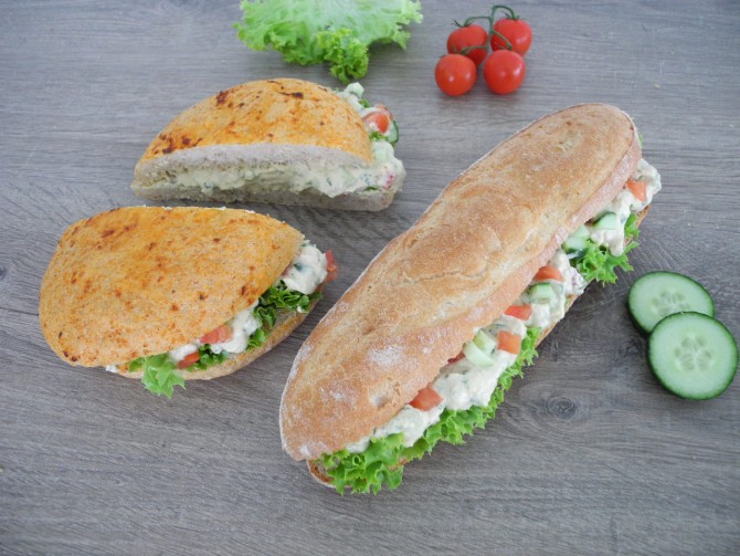Sandwich Hummus Interpares