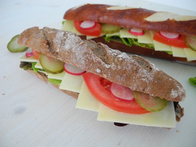 Sandwich Swiss Alps