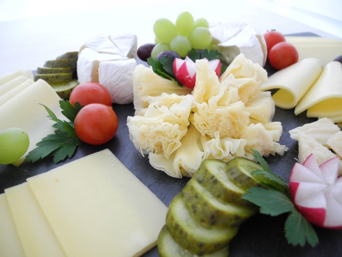 Platte Käse