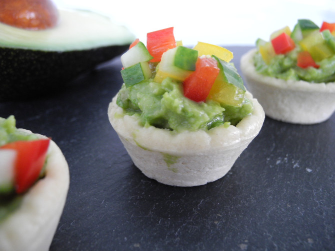 Tartelette Avocado Gemüse
