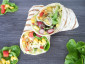 Wrap Mexico vegan, spicy