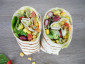 Wrap Mexico vegan, spicy