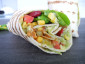 Wrap Mexico vegan, spicy