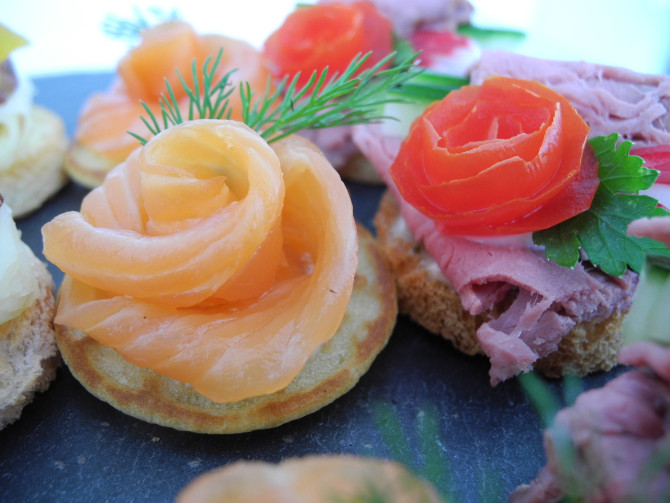 Platte Fingerfood de luxe
