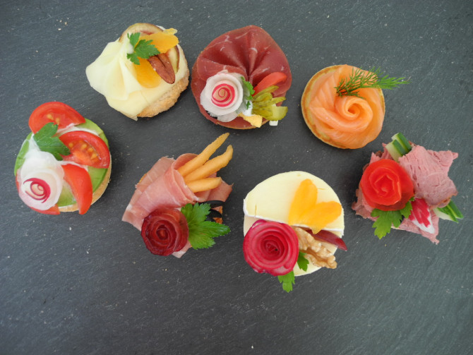 Platte Fingerfood de luxe