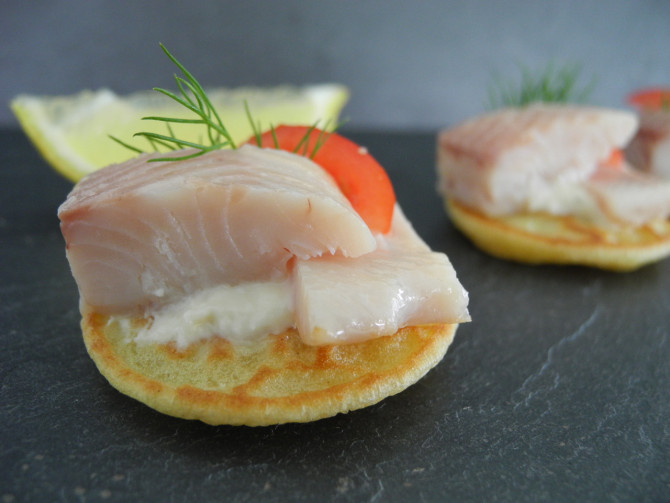 Blini Forelle