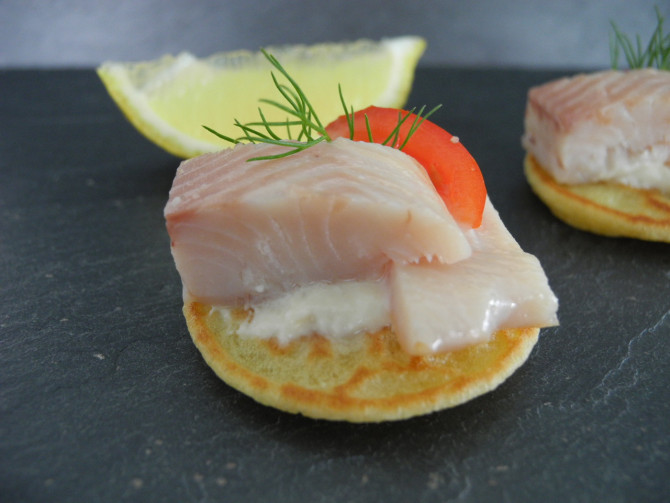 Blini Forelle
