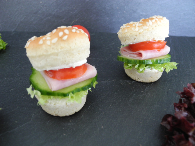 Mini Bagel Kochschinken