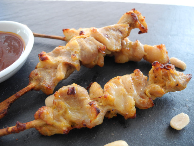 Poulet Satay Spiesse