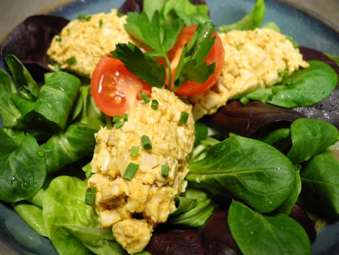 Salat Chicken Curry