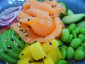 Poke Bowl mit Sashimi Lachs