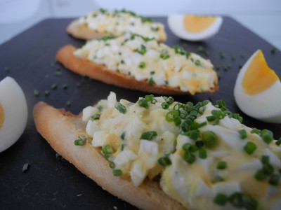 Lunchcrostini Ei