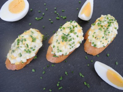 Crostini Eiersalat