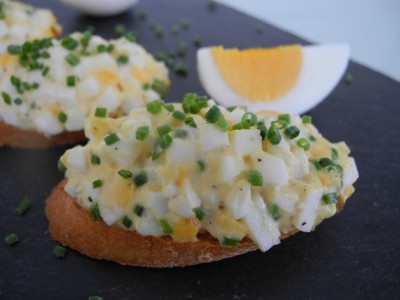 Crostini Eiersalat