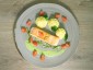 Lachs mit Sellerie-Kartoffelstampf und Petersiliensauce