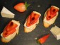 Crostini Brie Erdbeere