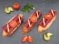 Canapé mit Bündnerfleisch