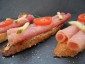 Canapé Rohschinken