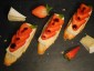 Lunch Crostini Brie Erdbeere