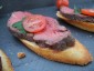 Lunch Crostini Rindsfilet