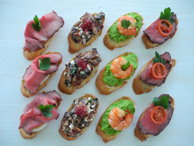Platte Crostini Apéro