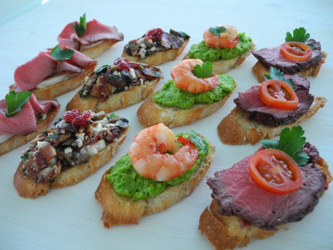 Platte Crostini Apéro