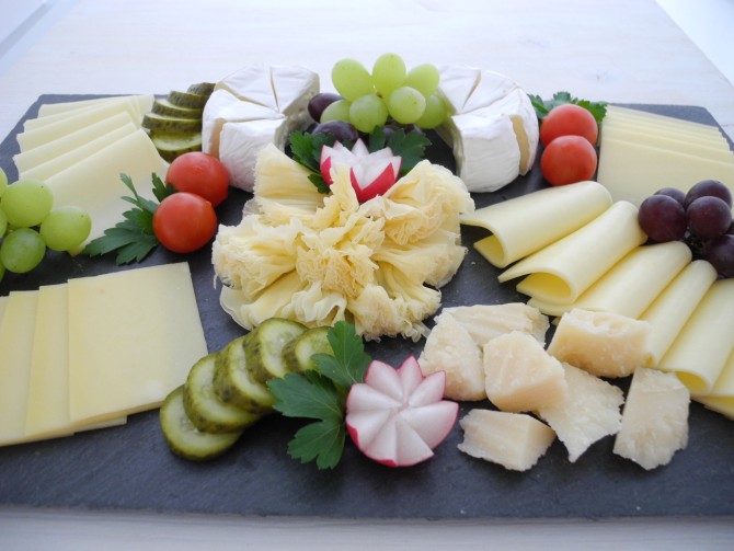 Platte Käse