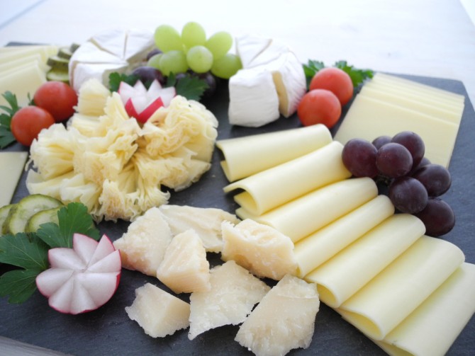 Platte Käse