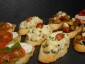 Platte Crostini Apéro vegetarisch