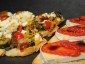Platte Crostini Apéro vegetarisch