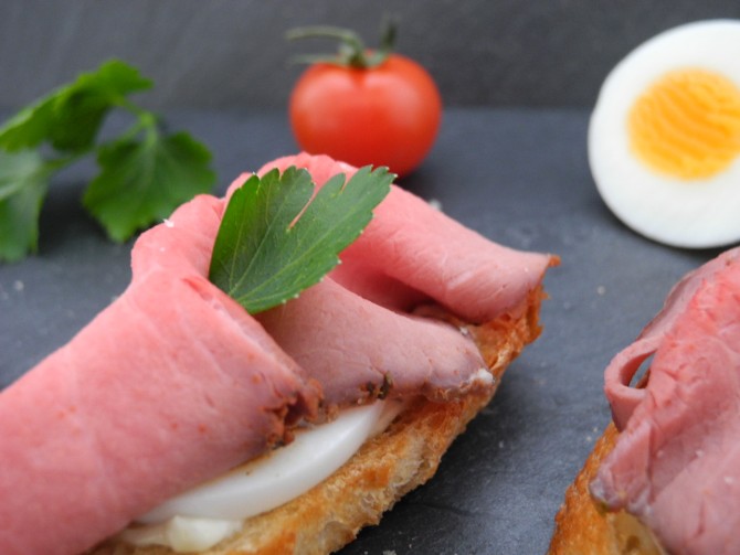 Crostini Roastbeef