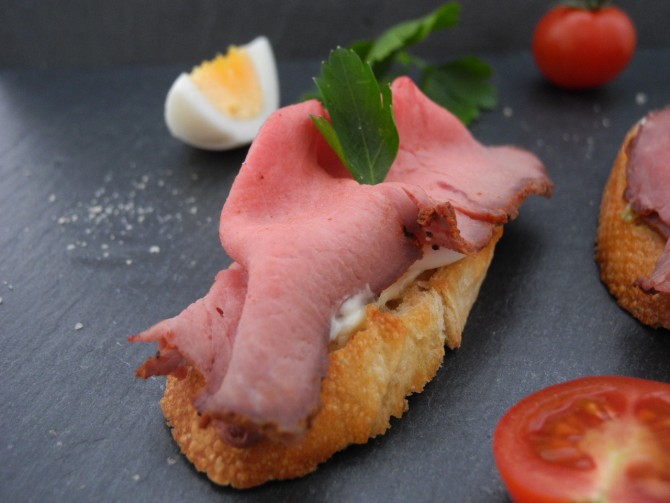 Crostini Roastbeef